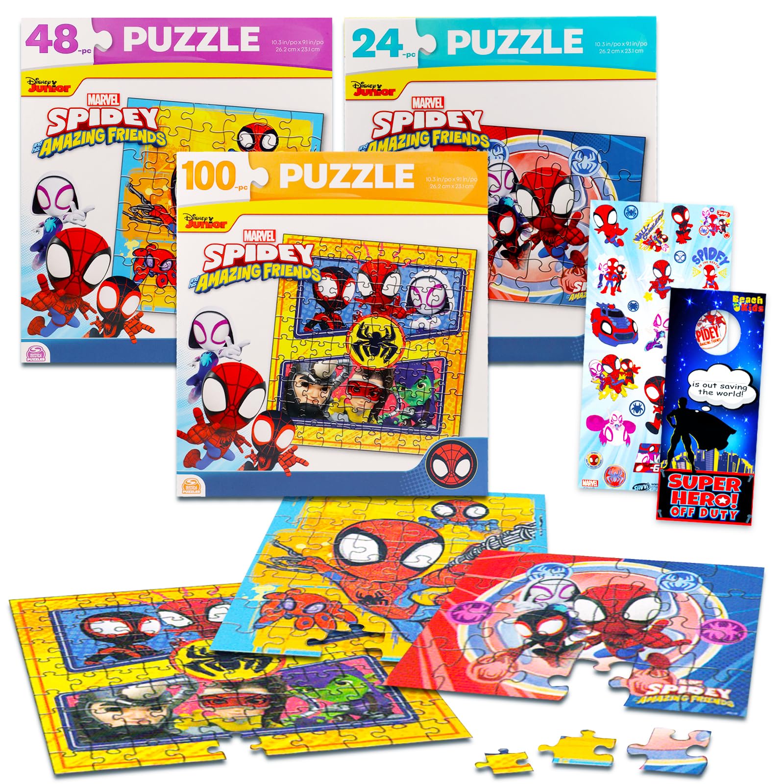 Amazon.co.jp: スパイダーマンパズルセット - スパイダーマンパズル3点